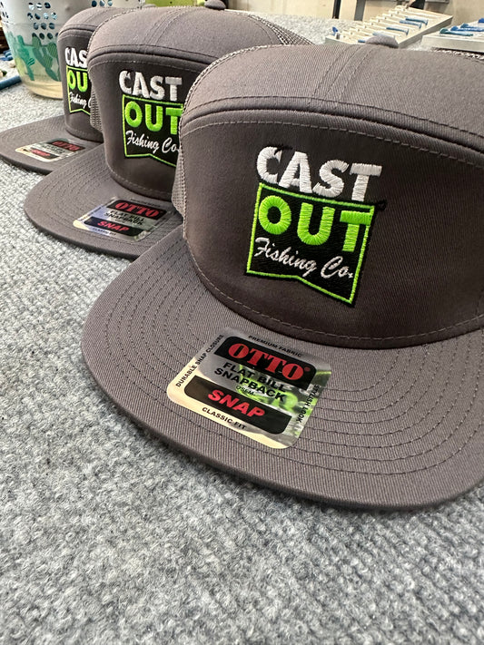 CASTOUT GREEN LOGO HAT